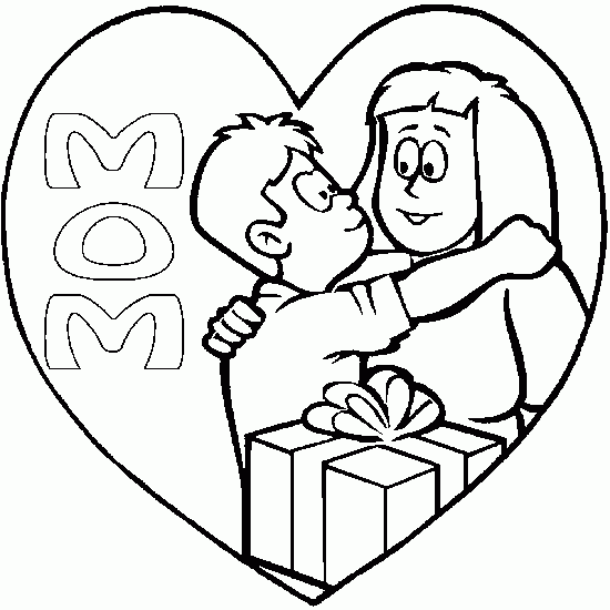 Coloring Pages For Mothers Day